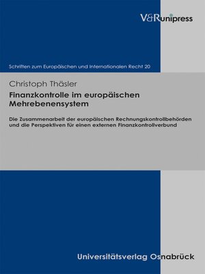cover image of Finanzkontrolle im europäischen Mehrebenensystem